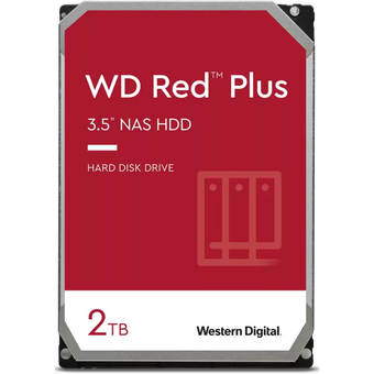  HDD WD Red Plus WD20EFPX SATA-III 2TB NAS (5400rpm) 64Mb 3.5" 