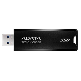  SSD ADATA SC610-1000G-CBK/RD USB3.2 1TB 