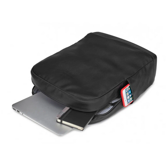  Рюкзак Moleskine Classic ET76UBKBK 32x42x11см эко-кожа черный 