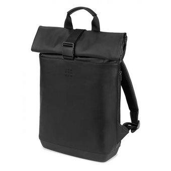  Рюкзак Moleskine Classic Rolltop ET86RBKBK 40x32x12см эко-кожа черный 