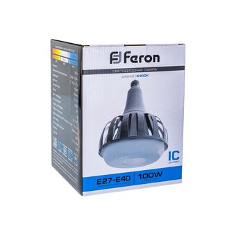  Лампа светодиодная FERON LB-651 (38096) E27-E40 100W 6400K 