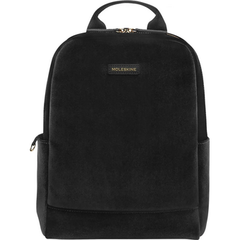  Рюкзак женский Moleskine Velvet ET23LBKVBK черный велюр 