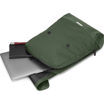  Рюкзак Moleskine Metro Foldover ET926MTFBKK6 31x42x10см полиамид зеленый 