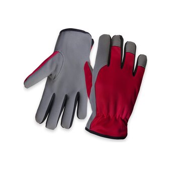  Перчатки трикотажные Jeta Safety Winter Motor JLE625-10/XL утепленной подкладкой красный/белый 