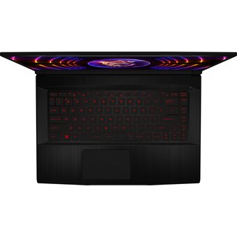  Ноутбук MSI GF63 Thin 12UC-1036XRU (9S7-16R821-1036) i5 12450H 16Gb SSD512Gb nVidia GeForce RTX 3050 4Gb 15.6" IPS FHD (1920x1080) Free DOS black 