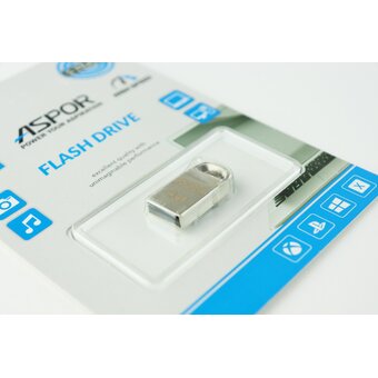  USB-флешка 64G USB 2.0 Aspor PK-TG105 металл 