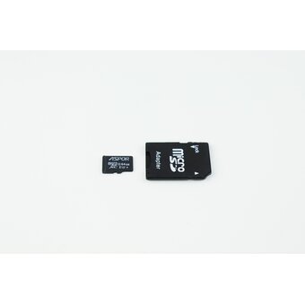  Карта памяти Aspor microSDHC 64GB Class10 UHS-3 + adapter 