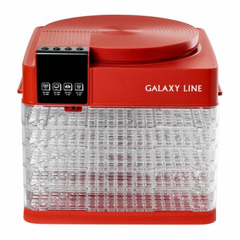  Сушилка для овощей и фруктов GALAXY LINE GL 2630 красный 