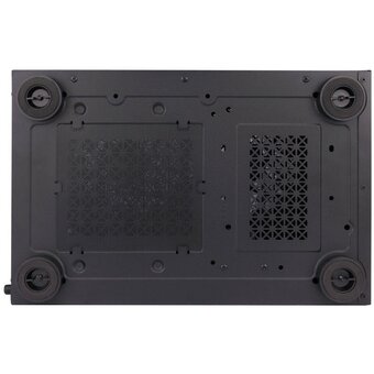  Корпус 1STPLAYER Miku Mi2-A Black (Mi2-A-BK-2F1R-1F1)/ mATX / 3x120mm LED fans 