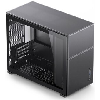  Корпус Jonsbo D31 Mesh Black без БП, боковая панель из закаленного стекла, mini-ITX, micro-ATX, черный 
