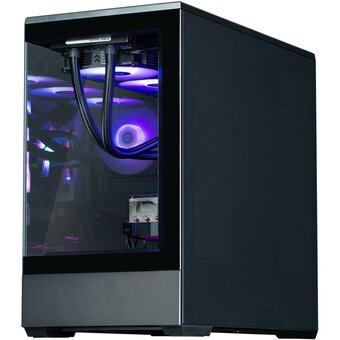  Корпус ZALMAN P30, MATX, Black, Window, 2x3.5", 3x2.5", 1xUSB TYPE-C, 1xUSB3.0, Side 2x120mm ARGB, Rear 1x120mm ARGB 