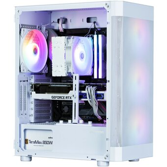  Корпус ZALMAN i4 TG, ATX, White, Front Mesh, Window, 4x3.5", 2x2.5", 1xUSB2.0, 2xUSB3.0, Front 3x140mm FRGB, Rear 1x140mm FRGB 