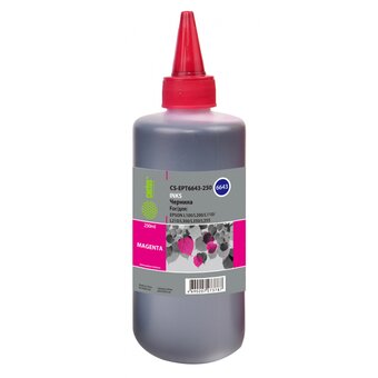  Чернила Cactus CS-EPT6643-250 T6643 пурпурный 250мл для Epson L100/L110/L120/L132/L200/L210/L222/L300/L312/L350/L355/L362/L366/L456/L550/L555/L566/L13 