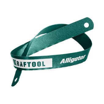  Биметаллическое гибкое полотно по металлу KRAFTOOL Alligator-18 18 TPI (15942-18-S10) 300 мм 