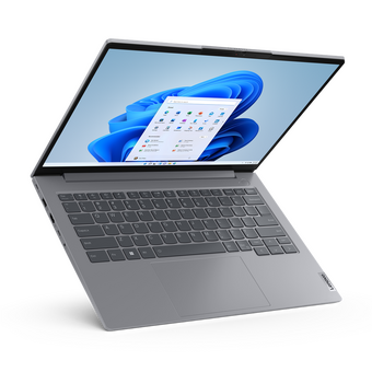  Ноутбук Lenovo Thinkbook 14 G6 IRL (21KG0045AK) Core i5 1335U 8Gb SSD256Gb Intel Iris Xe graphics 14" IPS WUXGA (1920x1200) noOS grey WiFi BT Cam Bag 