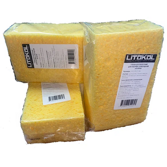  Губка целлюлозная LITOKOL 501870001 для эпоксидной затирки 