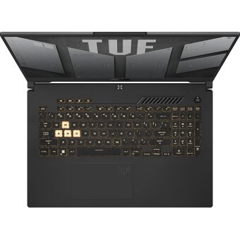  Ноутбук ASUS FX707ZC4-HX014 (90NR0GX1-M000K0) 17.3"/FHD/IPS/250N/i5-12500H/16GB/SSD512GB/RTX 3050 4GB/Backlit/DOS/Mecha Gray 