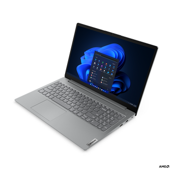  Ноутбук Lenovo V15 G4 AMN (82YU00W6IN) (клав.рус.грав.) Black 15.6" FHD TN Ryzen 3 7320U/8GB/512GB SSD/DOS 