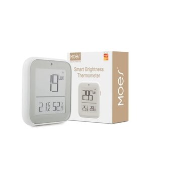  Датчик MOES Bluetooth Temperature and Humidity + Light Sensor BSS-ZK-THL-C 