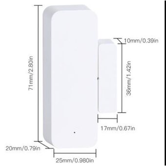  Датчик MOES WiFi Door and Window Sensor WSS-FL-GWM-A 