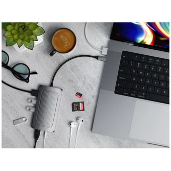 Адаптер Satechi ST-U4MA3M USB4 Multiport Adapter with 8K HDMI Space Gray 