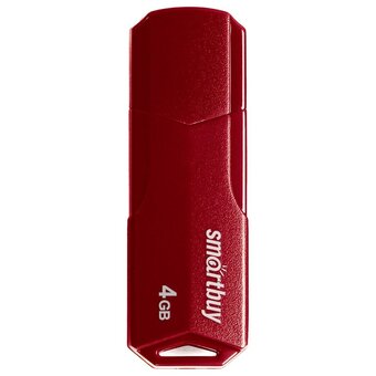  USB-флешка SmartBuy Clue (SB4GBCLU-BG) 4GB Burgundy 
