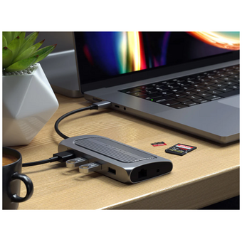  Адаптер Satechi ST-U4MA3M USB4 Multiport Adapter with 8K HDMI Space Gray 
