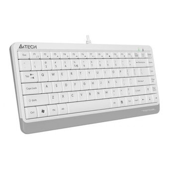  Клавиатура A4Tech Fstyler FK11 белый USB slim 
