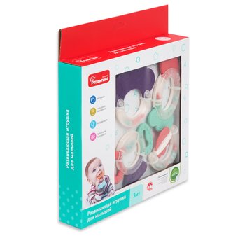  Набор игрушек Развитика развив. для кусания РА-SR095 