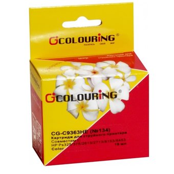  Картридж Colouring CG-C9363HE №134 для принтеров HP PS325/375/2613/2713/8153/8453/7103 Color водные 