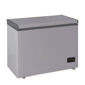  Морозильный ларь БИРЮСА M210KDN 160л металлик 