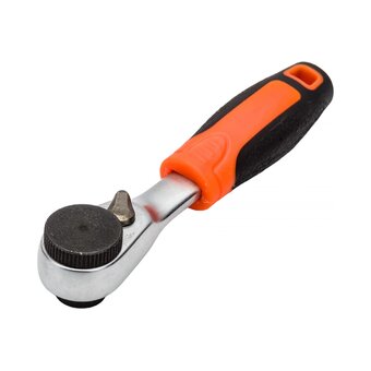  Ключ-трещотка мини AV Steel AV-508605 под биты 1/4" 
