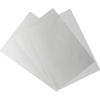  Пленка для ламинирования Silwerhof 4410020 100мкм A4 100шт глянцевая 216x303мм 