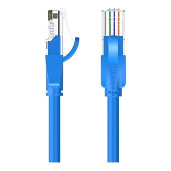  Патч-корд Vention IBELJ прямой UTP cat.6, RJ45 - 5м. Синий 