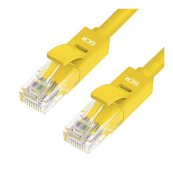  Патч-корд Greenconnect GCR-LNC02-3.0m прямой 3.0m, UTP кат.5e, желтый 