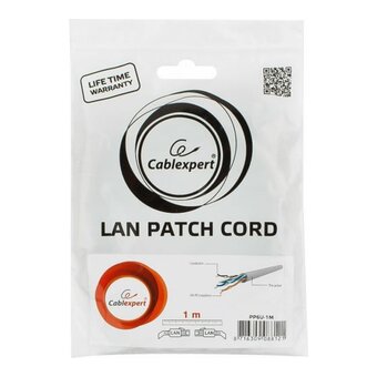  Патч-корд Cablexpert PP6U-1M серый 