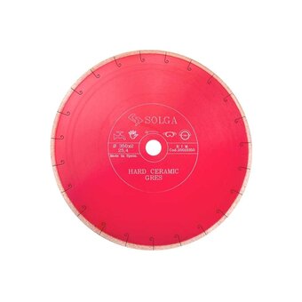  Диск алмазный Solga Diamant Hard Ceramics 20010350 сплошной керамогранит 350мм/25,4 
