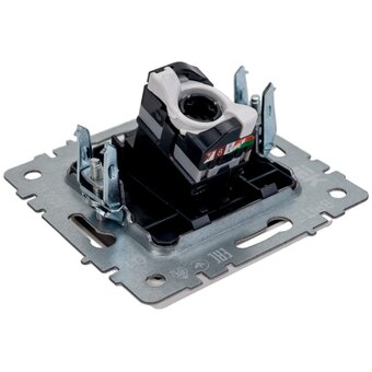  Розетка компьютерная IEK Brite BR-K10-1-K01 RJ45 кат.5e рк10-брб белый 