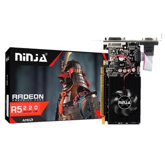  Видеокарта Ninja (Sinotex) R5 220 (80SP) (AFR522023F) 2GB DDR3 64-bit DVI HDMI CRT 