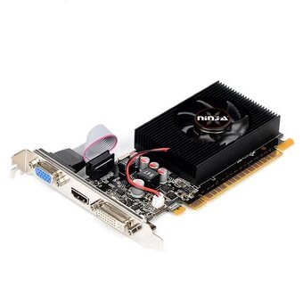  Видеокарта Ninja (Sinotex) R5 220 (80SP) (AFR522023F) 2GB DDR3 64-bit DVI HDMI CRT 