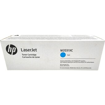  Контрактный Тонер-картридж HP 415X W2031XC Cyn Contract LaserJet Toner Crtg 