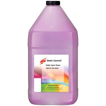  Тонер Static Control HM775-1KG-MOS пурпурный флакон 1000гр для принтера HP M775/M553/M663/M25x/M45x/CP1525/CP5525 