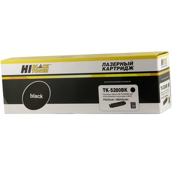  Тонер-картридж Hi-Black HB-TK-5280BK для Kyocera ECOSYS P6235/M6235/M6635, Bk, 13K 