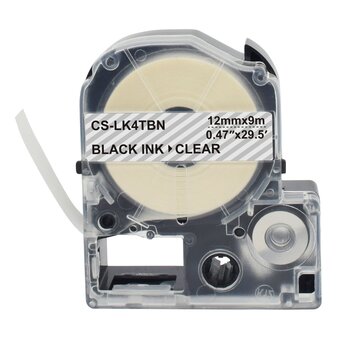  Картридж ленточный Cactus CS-LK4TBN черный для Epson LW300/LW400/LW700/LW600P/LW1000P/K400/Z700/Z900 
