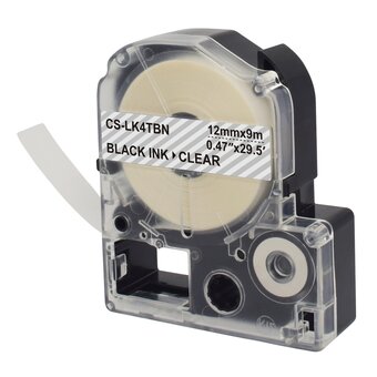  Картридж ленточный Cactus CS-LK4TBN черный для Epson LW300/LW400/LW700/LW600P/LW1000P/K400/Z700/Z900 
