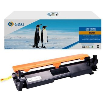  Картридж лазерный G&G GG-CF218A CF218A черный 1400стр для HP LJ Pro M104a/M104W/MFP M132snw/M132fp/M132fw/M132nw 