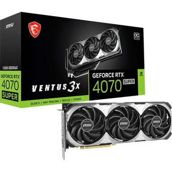  Видеокарта MSI Nvidia GeForce RTX 4070 (602-V513-166S) 12 Гб GDDR6X 192 бит PCIE 4.0 16x 1xHDMI 3xDP 