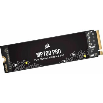  SSD Corsair MP700 Pro (CSSD-F1000GBMP700PNH), 1TB M.2, PCI-E 5.0 x4, TLC 3D Nand R/W - 11700/9600 MB/s 
