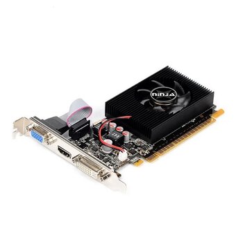  Видеокарта Ninja (Sinotex) GT730 NF73NP023F PCIE (96SP) 2GB 128-bit DDR3 DVI HDMI CRT 
