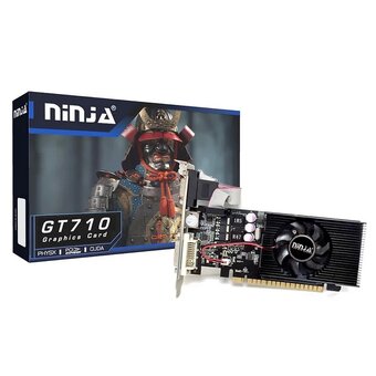  Видеокарта Ninja (Sinotex) GT710 NF71NP023F 2GB 64bit DDR3 DVI HDMI CRT PCIE 